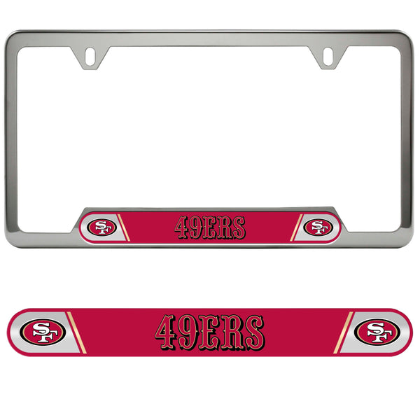 NFL - San Francisco 49ers Embossed License Plate Frame