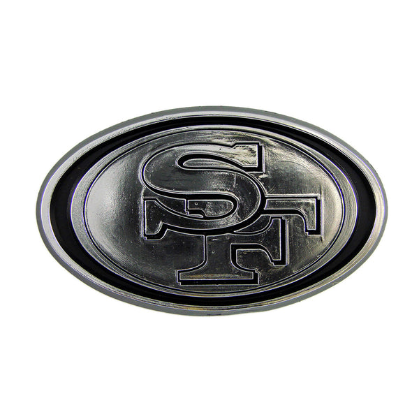NFL - San Francisco 49ers Molded Chrome Emblem
