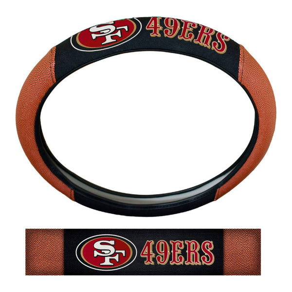 NFL - San Francisco 49ers Sports Grip Steering Wheel Cover
