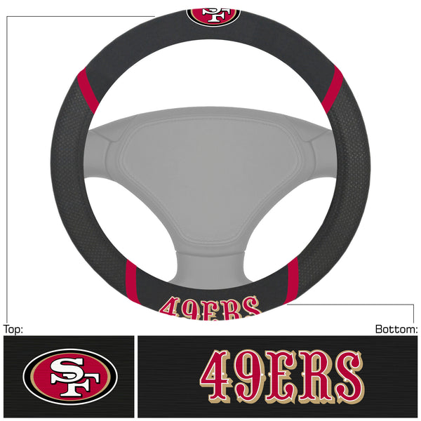 NFL - San Francisco 49ers Steering Wheel Cover