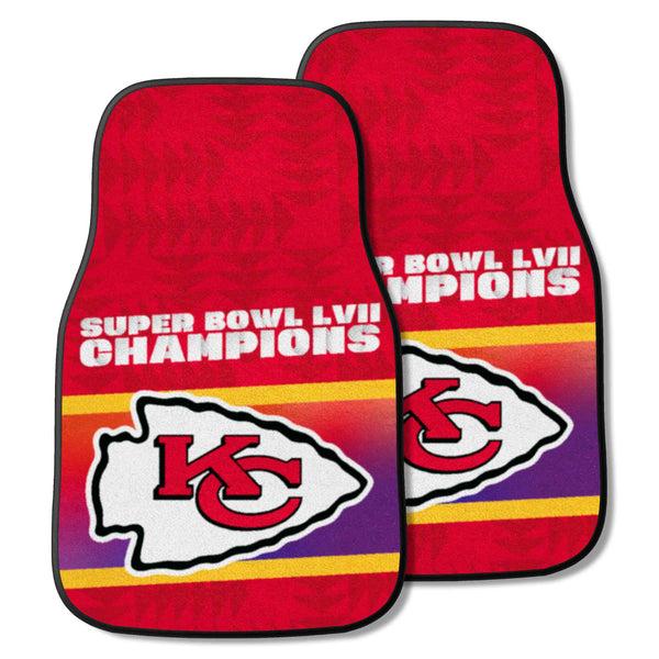 NFL Super Bowl LVII Champions 2-pc Carpet Car Mat Set