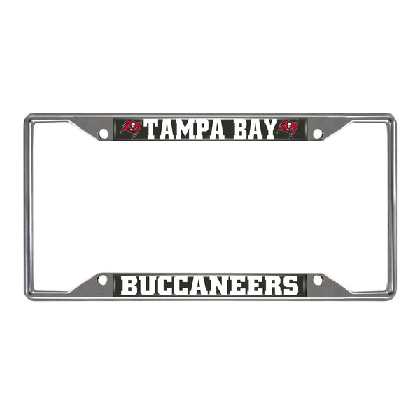 NFL - Tampa Bay Buccaneers Chrome License Plate Frame