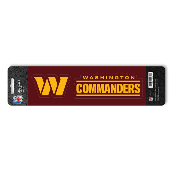 NFL - Washington Commanders Team Slogan Decal