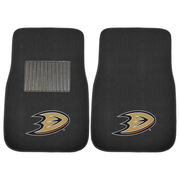 NHL - Anaheim Ducks 2-pc Embroidered Car Mat Set