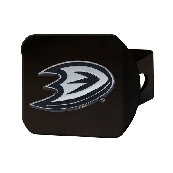 NHL - Anaheim Ducks Chrome on Black Hitch Cover