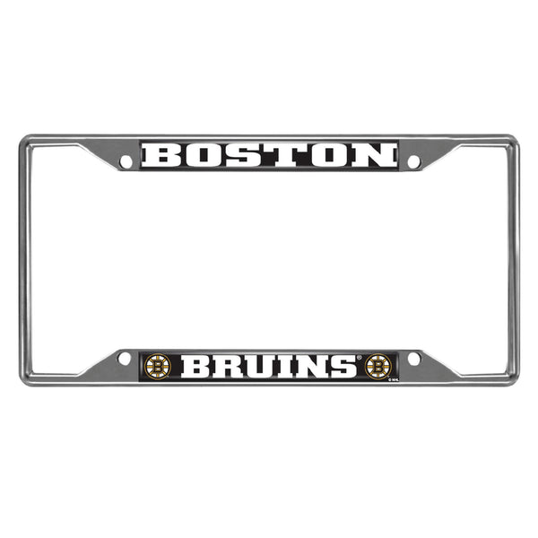 NHL - Boston Bruins Chrome License Plate Frame