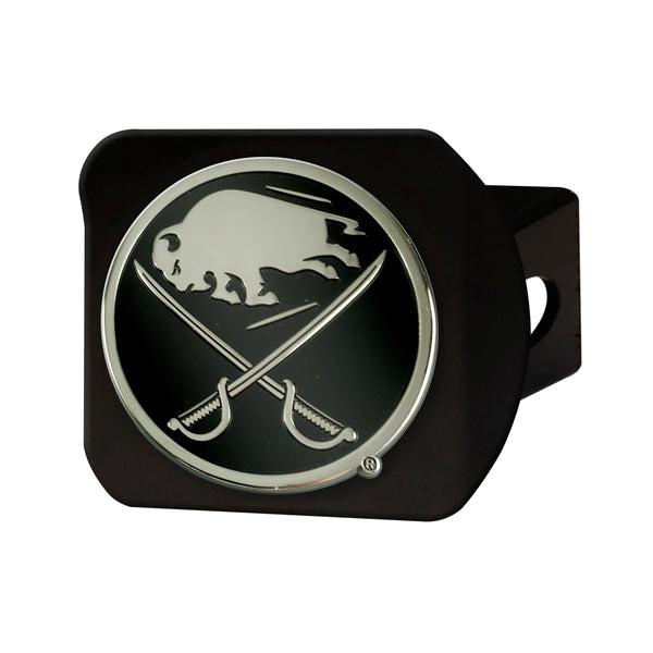 NHL - Buffalo Sabres Chrome On Black Hitch Cover