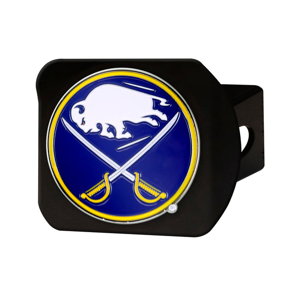NHL - Buffalo Sabres Color on Black Hitch Cover