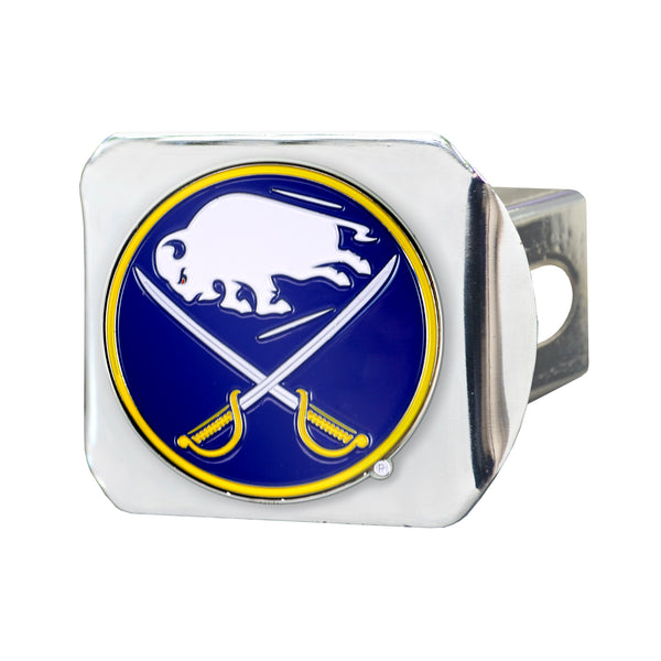NHL - Buffalo Sabres Color on Chrome Hitch Cover