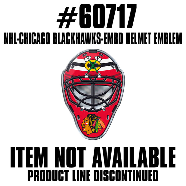 NHL - Chicago Blackhawks Embossed Helmet Emblem
