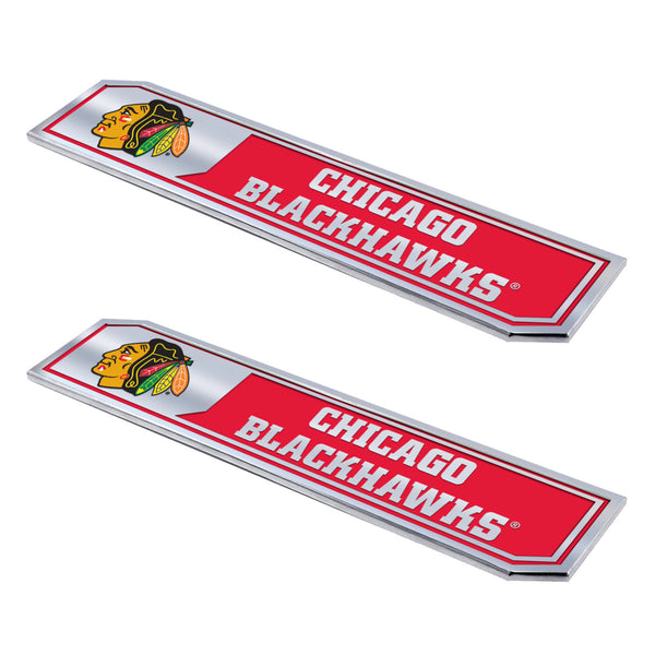 NHL - Chicago Blackhawks Embossed Truck Emblem 2-pk