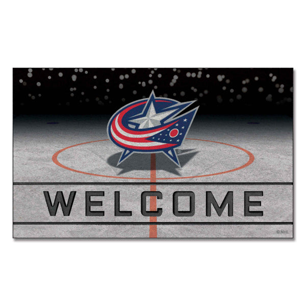 NHL - Columbus Blue Jackets Crumb Rubber Door Mat