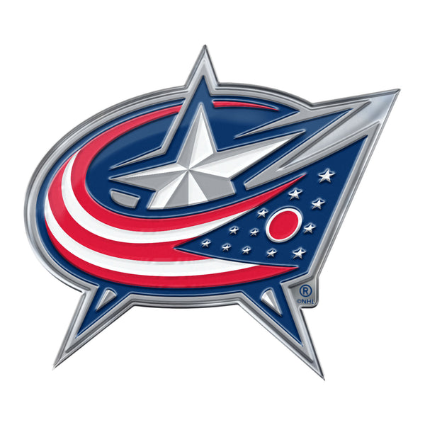 NHL - Columbus Blue Jackets Embossed Color Emblem