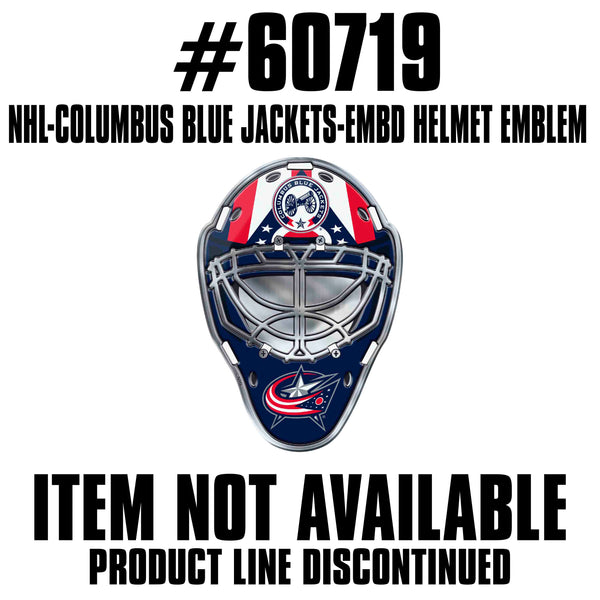 NHL - Columbus Blue Jackets Embossed Helmet Emblem