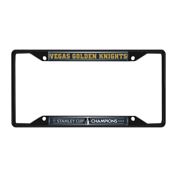 NHL - Las Vegas Golden Knights 2023 Stanley Cup Chrome License Plate Frame