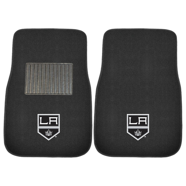 NHL - Los Angeles Kings 2-pc Embroidered Car Mat Set