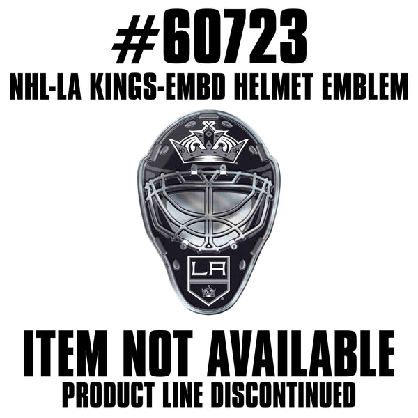 NHL - Los Angeles Kings Embossed Helmet Emblem