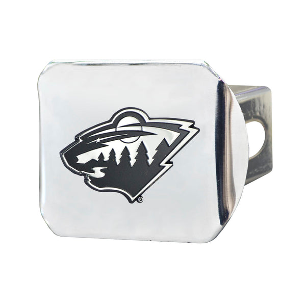 NHL - Minnesota Wild Chrome on Chrome Hitch Cover