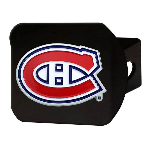 NHL - Montreal Canadiens Color on Black Hitch Cover