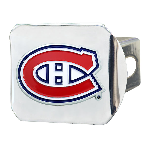 NHL - Montreal Canadiens Color On Chrome Hitch Cover