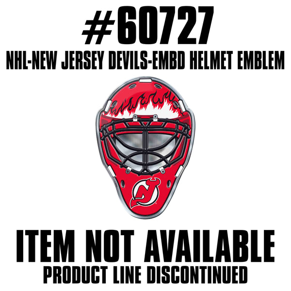 NHL - New Jersey Devils Embossed Helmet Emblem