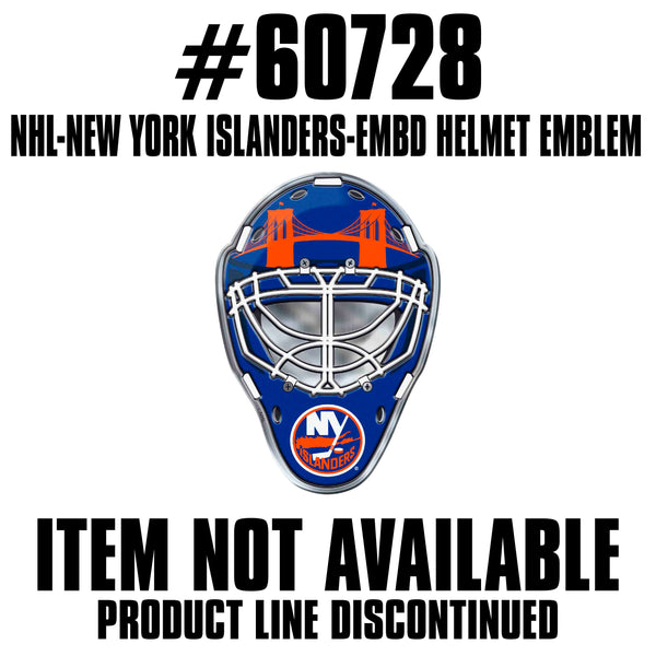 NHL - New York Islanders Embossed Helmet Emblem