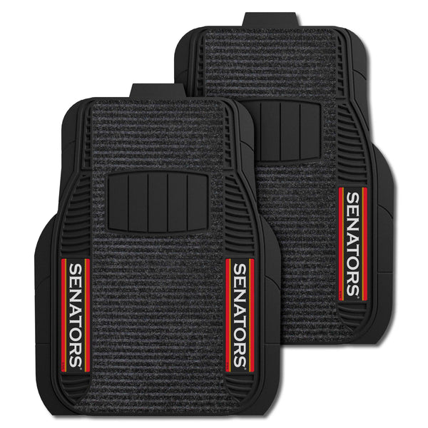 NHL - Ottawa Senators 2-pc Deluxe Car Mat Set