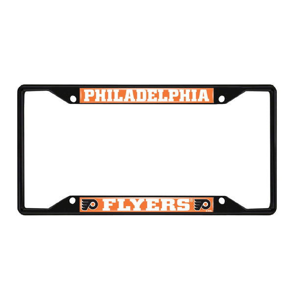 NHL - Philadelphia Flyers Black License Plate Frame