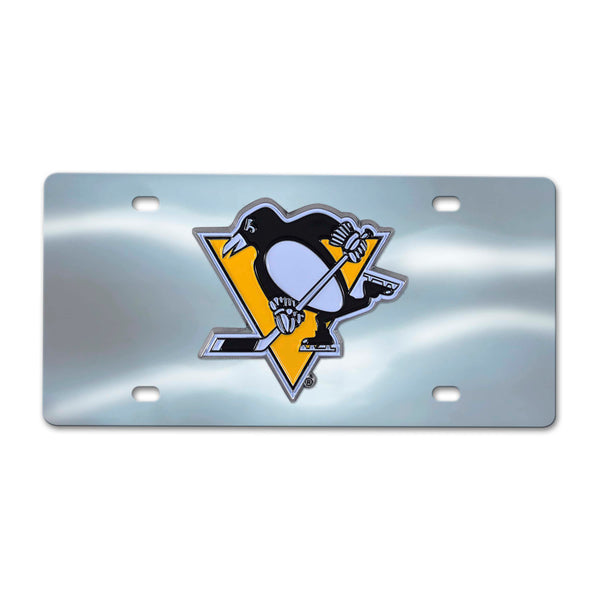 NHL - Pittsburgh Penguins Chrome Diecast License Plate
