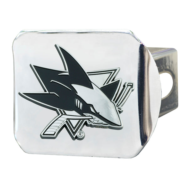NHL - San Jose Sharks Chrome on Chrome Hitch Cover
