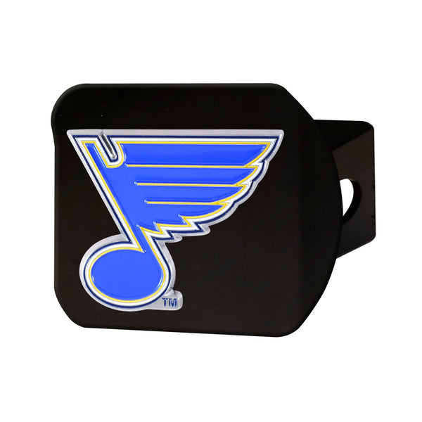 NHL - St. Louis Blues Color on Black Hitch Cover