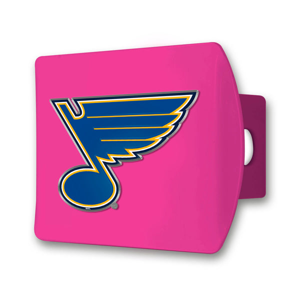 NHL - St. Louis Blues Color on Pink Hitch Cover
