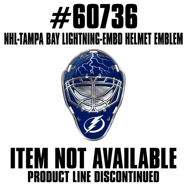 NHL - Tampa Bay Lightning Embossed Helmet Emblem