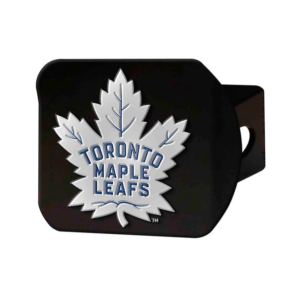 NHL - Toronto Maple Leafs Color on Black Hitch Cover