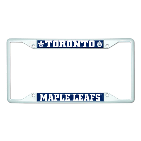 NHL - Toronto Maple Leafs-White License Plate frame