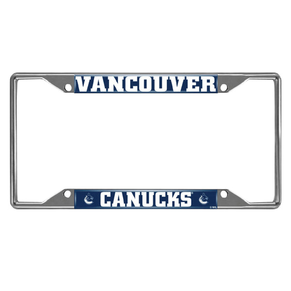 NHL - Vancouver Canucks Chrome License Plate Frame