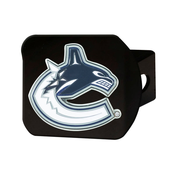 NHL - Vancouver Canucks Color on Black Hitch Cover