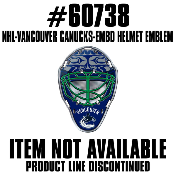 NHL - Vancouver Canucks Embossed Helmet Emblem