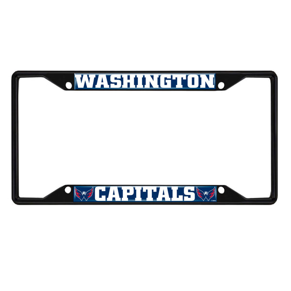 NHL - Washington Capitals Black License Plate Frame