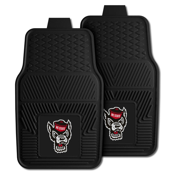 North Carolina State University 2-pc Vinyl Car Mat Set
