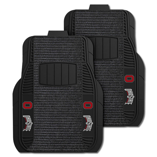 Ohio State University 2-pc Deluxe Car Mat Set