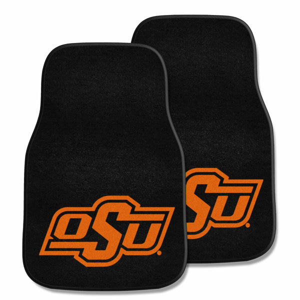 Oklahoma State University 2-pc Carpet Car Mat Set
