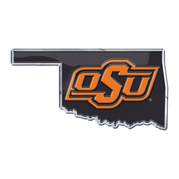 Oklahoma State University Embossed State Emblem