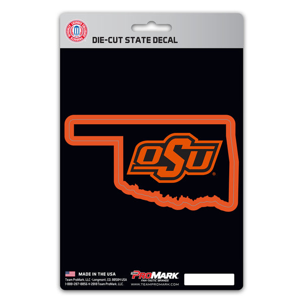 Oklahoma State University State Shape Decal