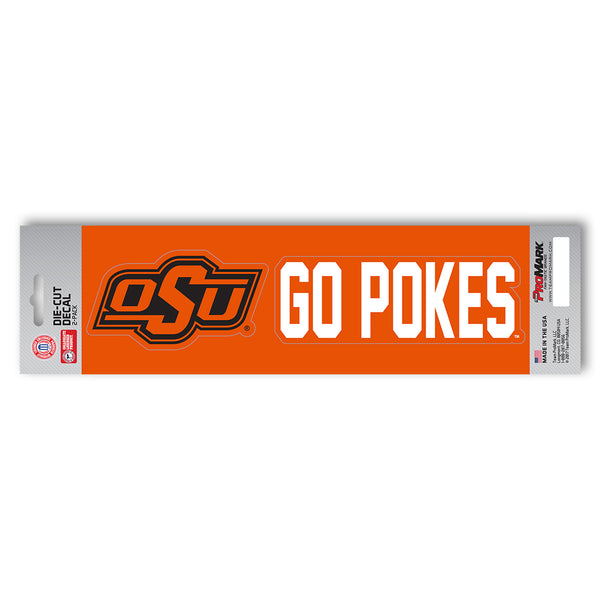 Oklahoma State University Team Slogan Decal