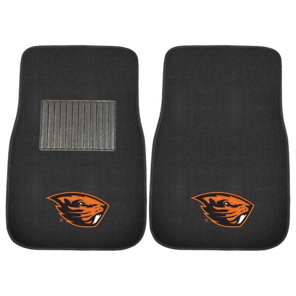 Oregon State University 2-pc Embroidered Car Mat Set