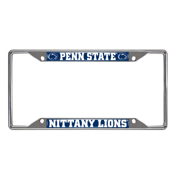 Pennsylvania State University Chrome License Plate Frame