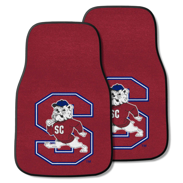 South Carolina State University 2-pc Carpet Car Mat Set
