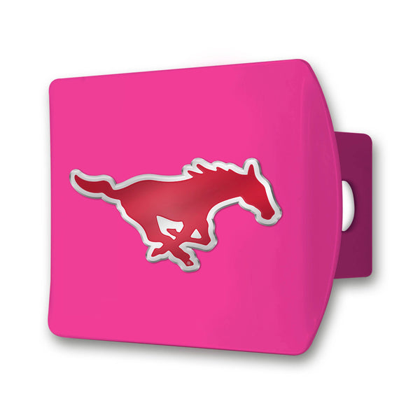 Southern Methodist University Color On Pink Hitch Cover