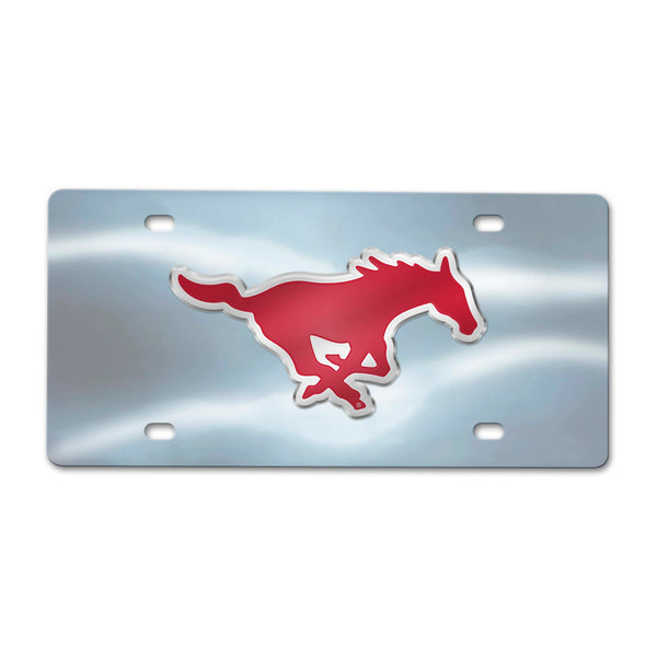 SouthernMethodistUniversty Chrome Diecast License Plate